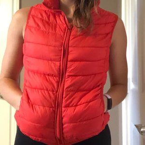 Bright Red Forever 21 Vest